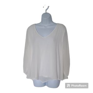 Blouse 3/4 Sheer sleeves